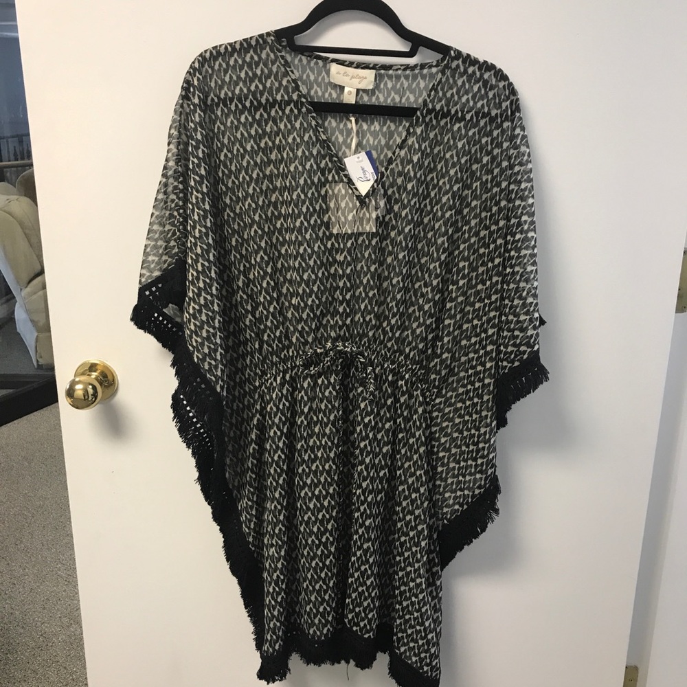 Animal Print Komono Dress/Coverup